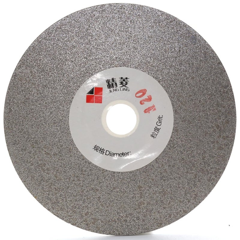Jingling 4" inch 100mm Diamond Flat Lap Discs Grinding Disk Grit 120 Coarse - Image 1